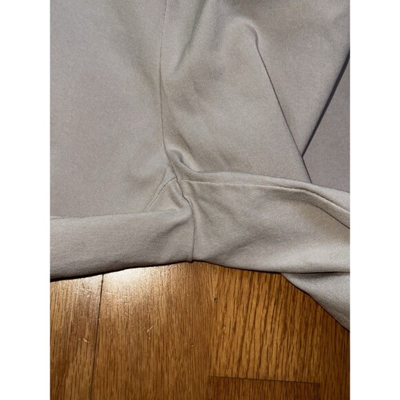 J. McLaughlin Women's Pull On Ankle Pants Split Sides Beige Sz 4 Preppy Classic - Picture 12 of 16